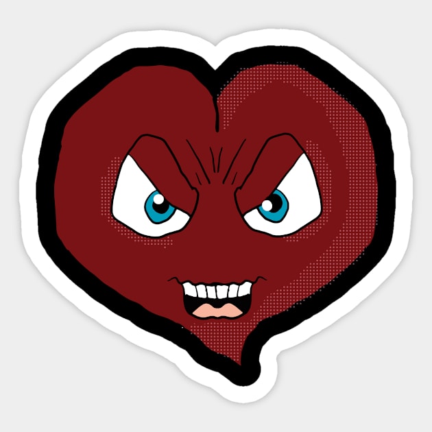 Love Stinks Heart Sticker by Eric03091978